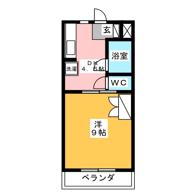 マンションジュネスVIの間取り