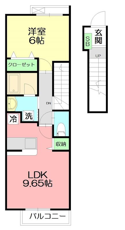 ベルグラースの間取り