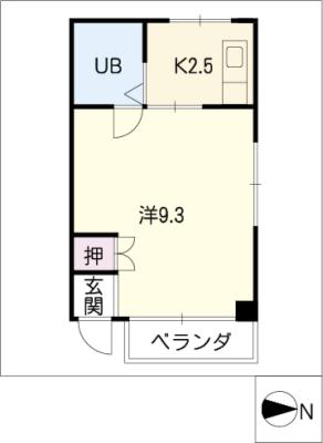 マンション小森の間取り