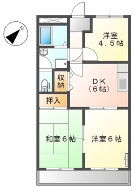 パレス東山の間取り