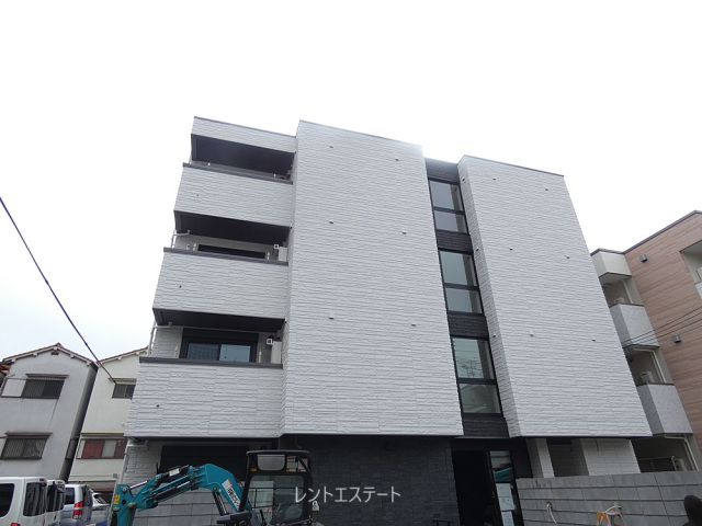 【大阪市住吉区杉本のマンションの建物外観】