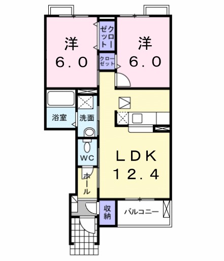 サンキャッスルＳ・IIIの間取り