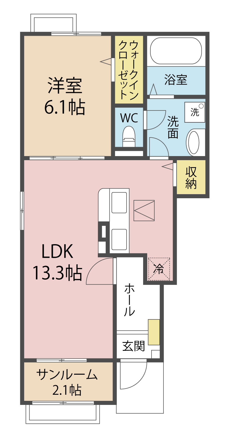 インザライトの間取り