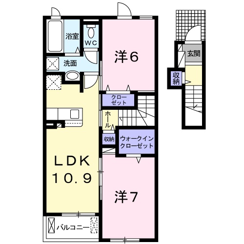 サンティアラの間取り