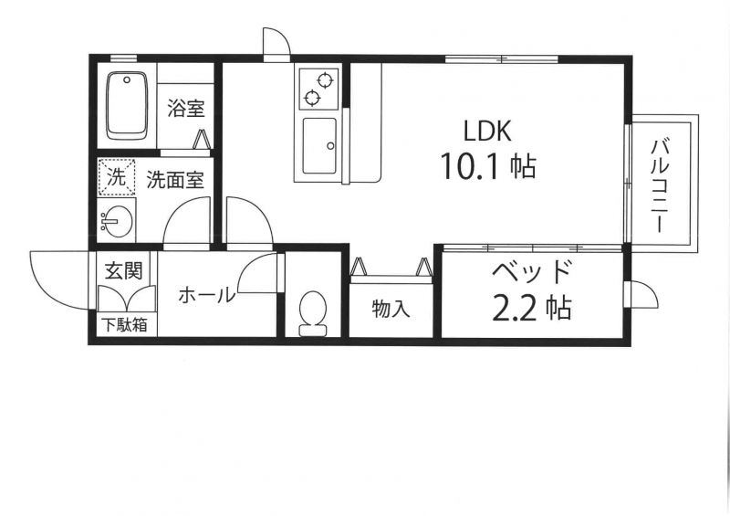 フェリーチェの間取り