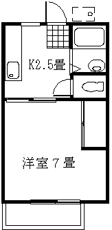 ハイツ和光の間取り