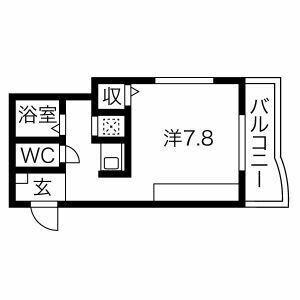 高砂市荒井町小松原のマンションの間取り