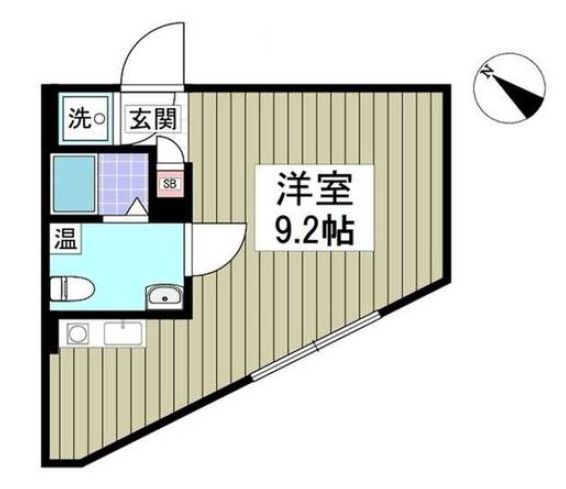 COCOFLAT新江古田（ココフラット新江古田）の間取り