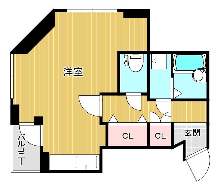 Ｐａｒｋ　Ｃｏｕｒｔ　Ｔｏｓｉｙａの間取り