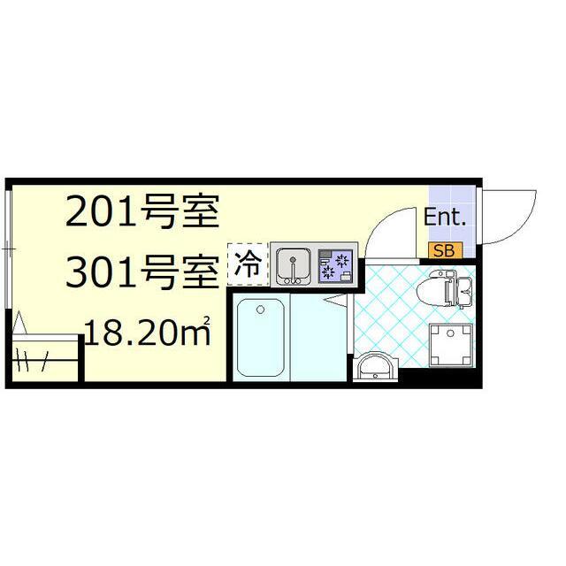 Ｈ．Ａ．ステラの間取り