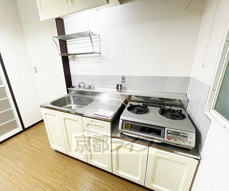 キッチン　調理スペースあり