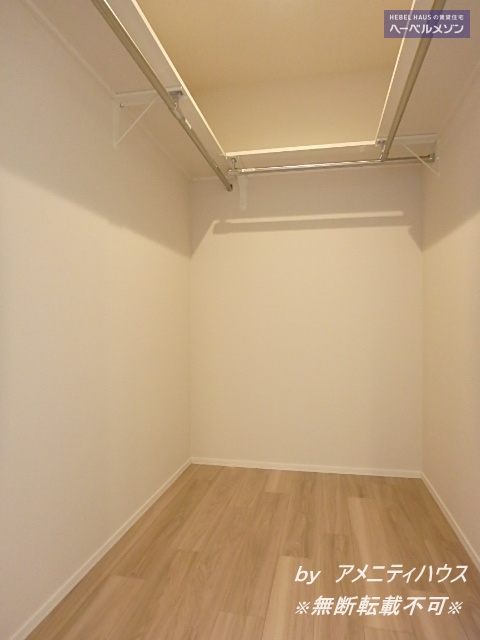 収納　●寝室の収納はウォークインクローゼット♪