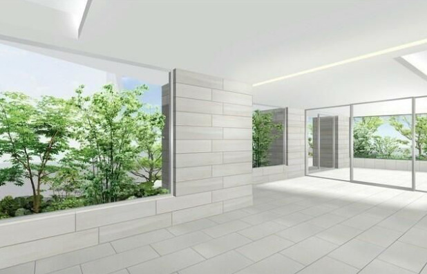 エントランス　ブランシエスタ品川大井町パークエッジ