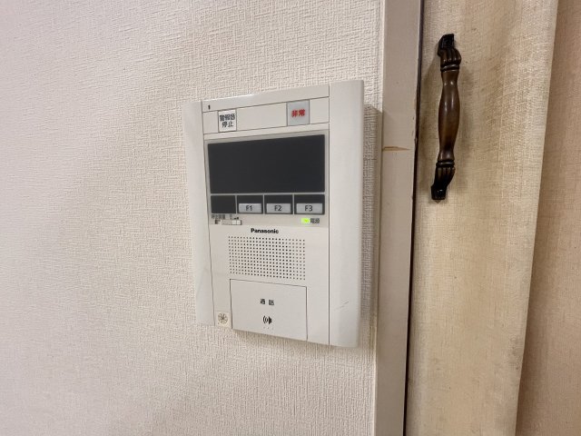 セキュリティ　インターホンです