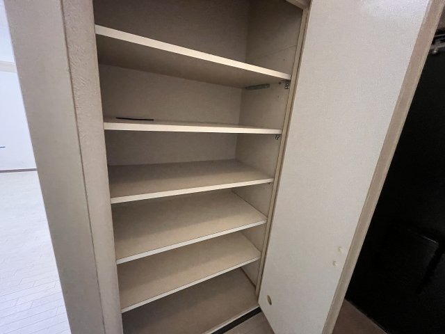 収納　十分な収納スペースがあります
