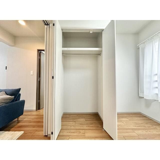 収納　写真は同タイプ住居です。