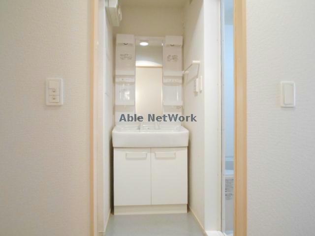 洗面設備　※管理会社写真参照
