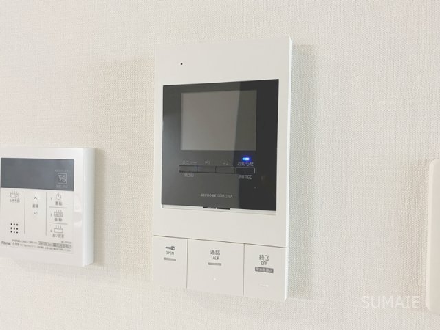 セキュリティ　安心のモニター付きインターホン！