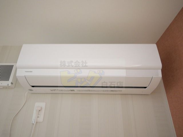 その他設備　エアコン完備で暑い夏も快適です♪