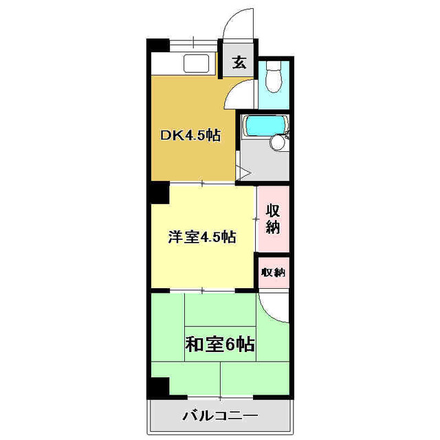 コーポフジ_間取り_0