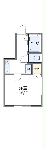 レオパレス砂子町の間取り