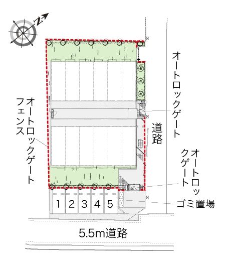 【レオパレスＫ＆Ｈのその他共有部分】