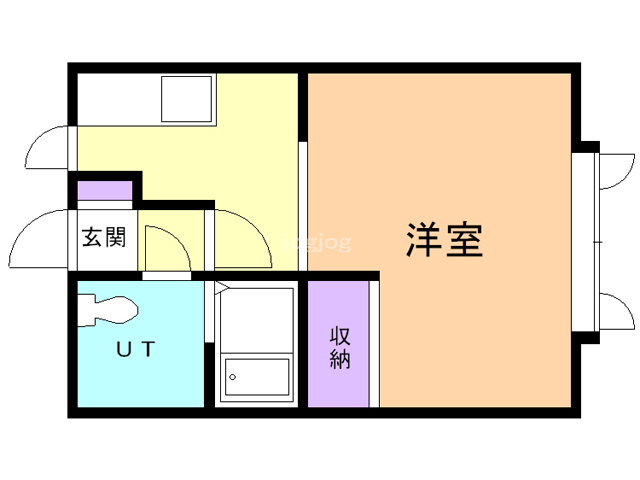 カルム高栄東の間取り