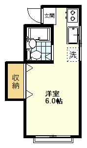 ハイツＯＮＯの間取り