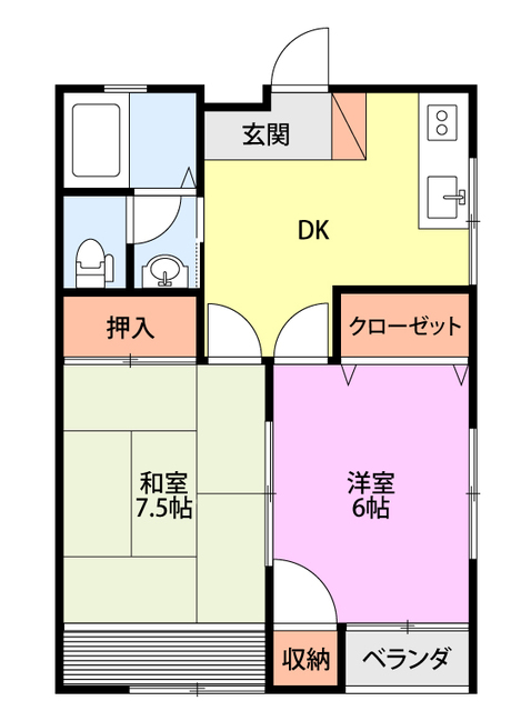 【ブロッサム・ヴューの間取り】