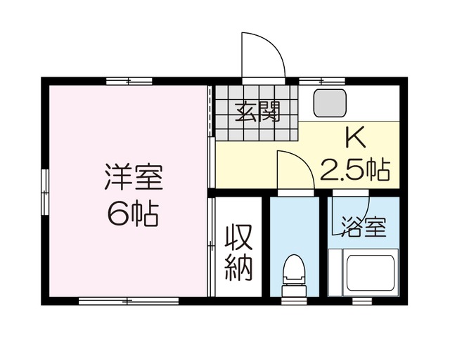 佐竹コーポの間取り