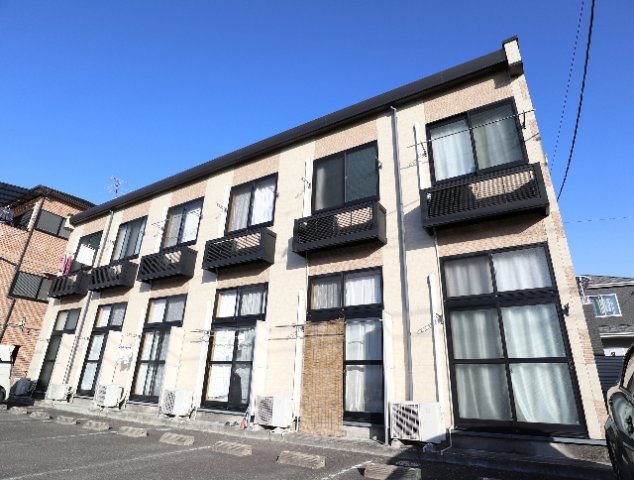 建物外観　♪単身様へ素敵な家具家電つき1K♪ロフトも素敵♪おすすめ♪