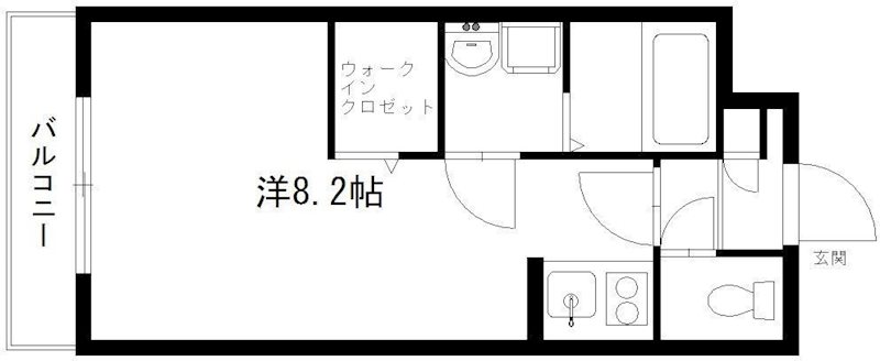 フレッシュタウンSUGIMOTOの間取り