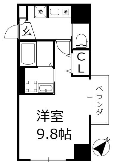 HILL　MAX-001の間取り