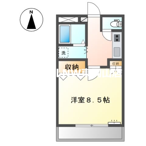 マンションアーク弐番館の間取り