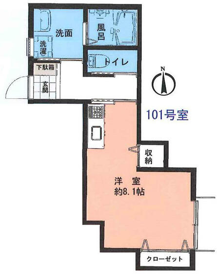 メゾンホワイトIIの間取り