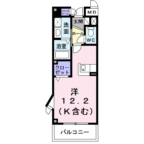 バローネTの間取り