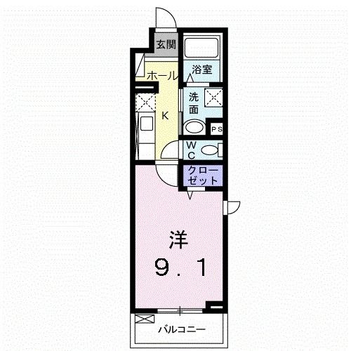 【ボビスネロの間取り】