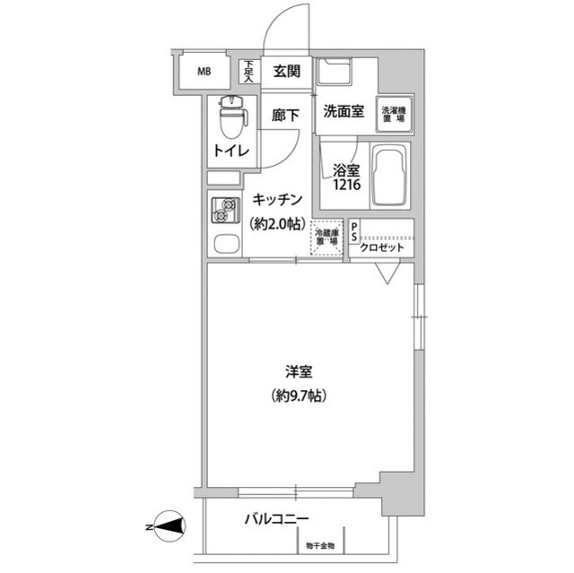 Ｌｅｓ．ｆｏｎｔａｉｎｅ聖蹟の間取り