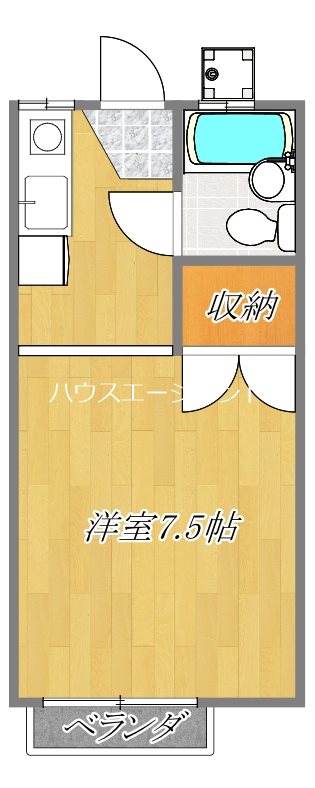 ハイコーポサンの間取り