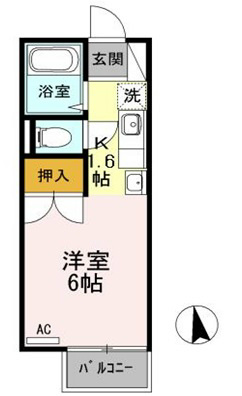 【ヴァン メゾンの間取り】