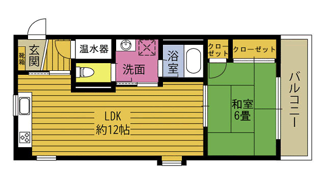 ガーデンハイツエミーの間取り