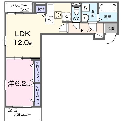 Ｗｅｓｔ　Ｒｉｖｅｒ　IIの間取り