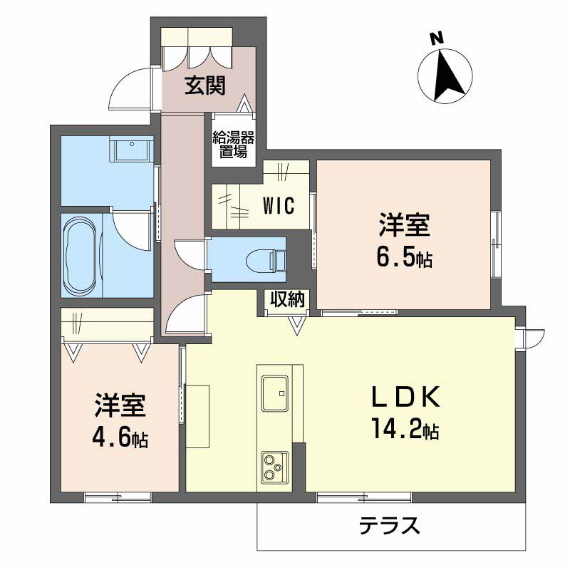 LIBERONDO（リベロンド）の間取り