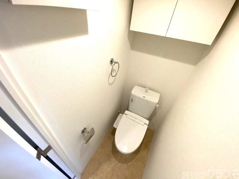 トイレ　冬場も安心の温水洗浄便座！