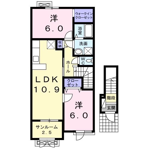 ノースＴＫの間取り