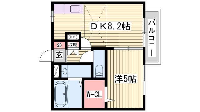 アーバンプラザIの間取り