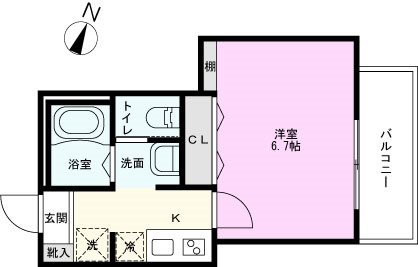 Ｃａｓｓｏｌｏ北越谷Iの間取り