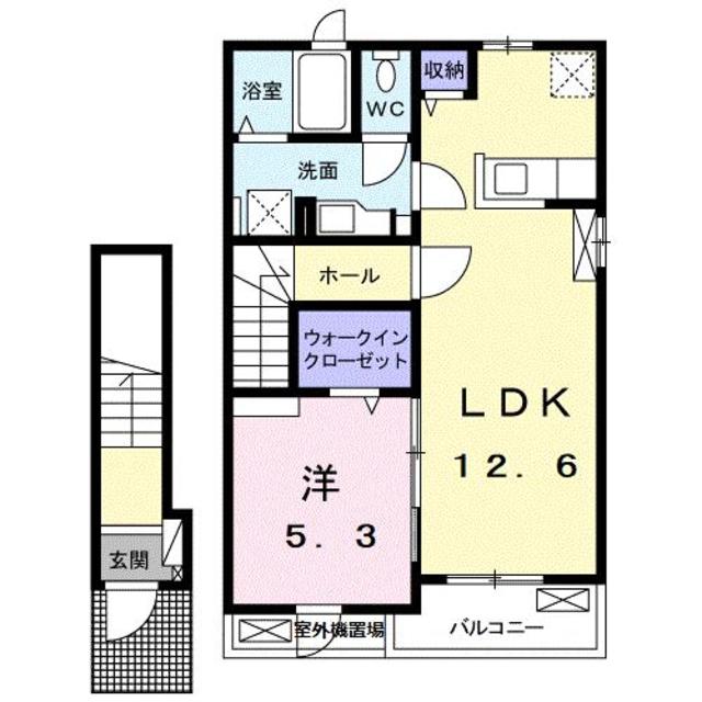 フォレスト　フィールド香貫の間取り