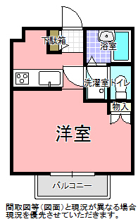 ストロベリーフィールズ　Ｃ棟の間取り