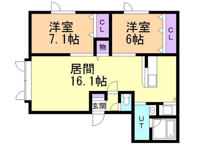 アポロンの間取り